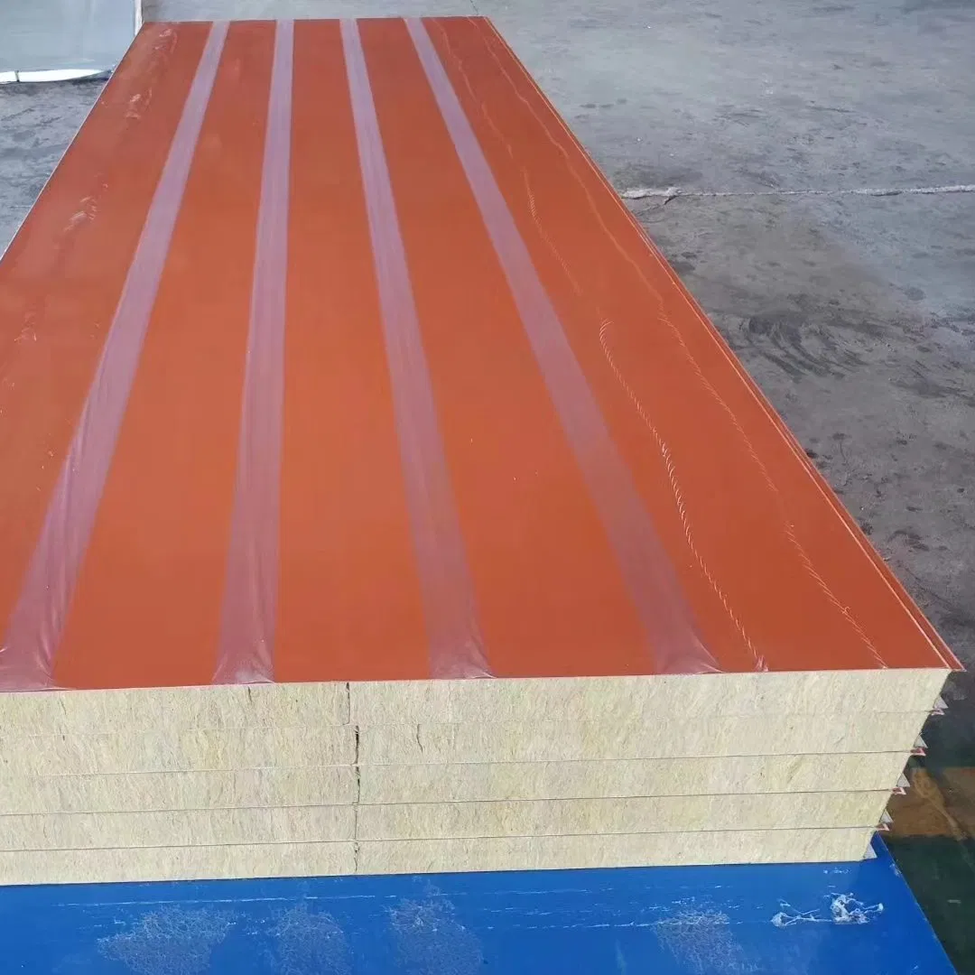 Rock Wool Purification Board of Sandwich Plate Wall Panel in Cleanroom Wallboard