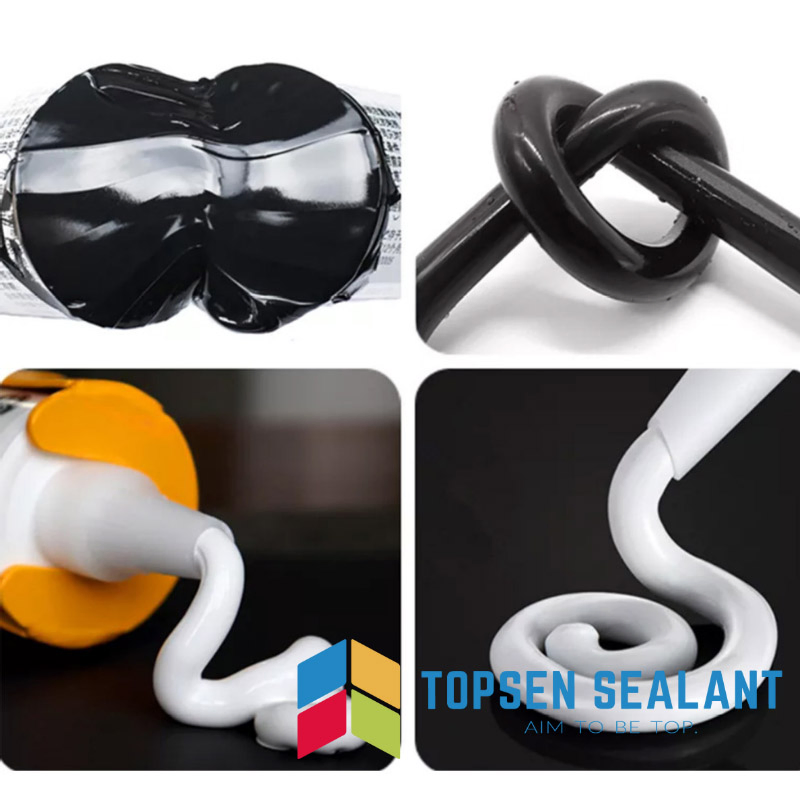 Wholesale Weatherproof Neutral White Grey Black Silicone Sealant for UPVC Windows