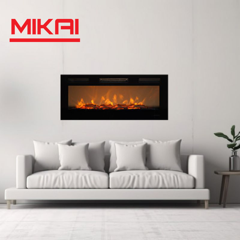 Factory Hot Sale LED Electric Fireplace with Remote Control and Decor Flame