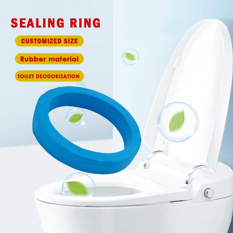 Toilet Rubber Gasket Ring Without Sleeve for 3" or 4" Flange