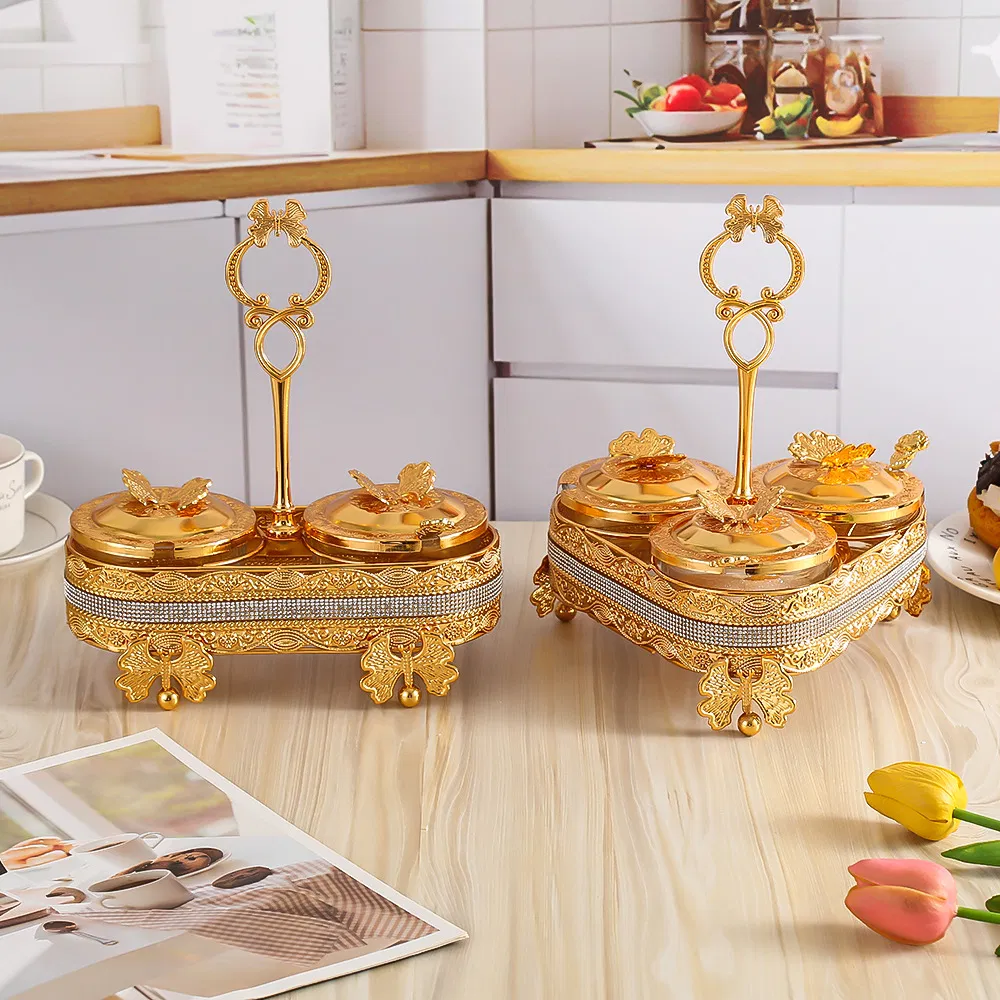 Cooker Golden Nordic Fruit Storage for Home Living Room Tray
