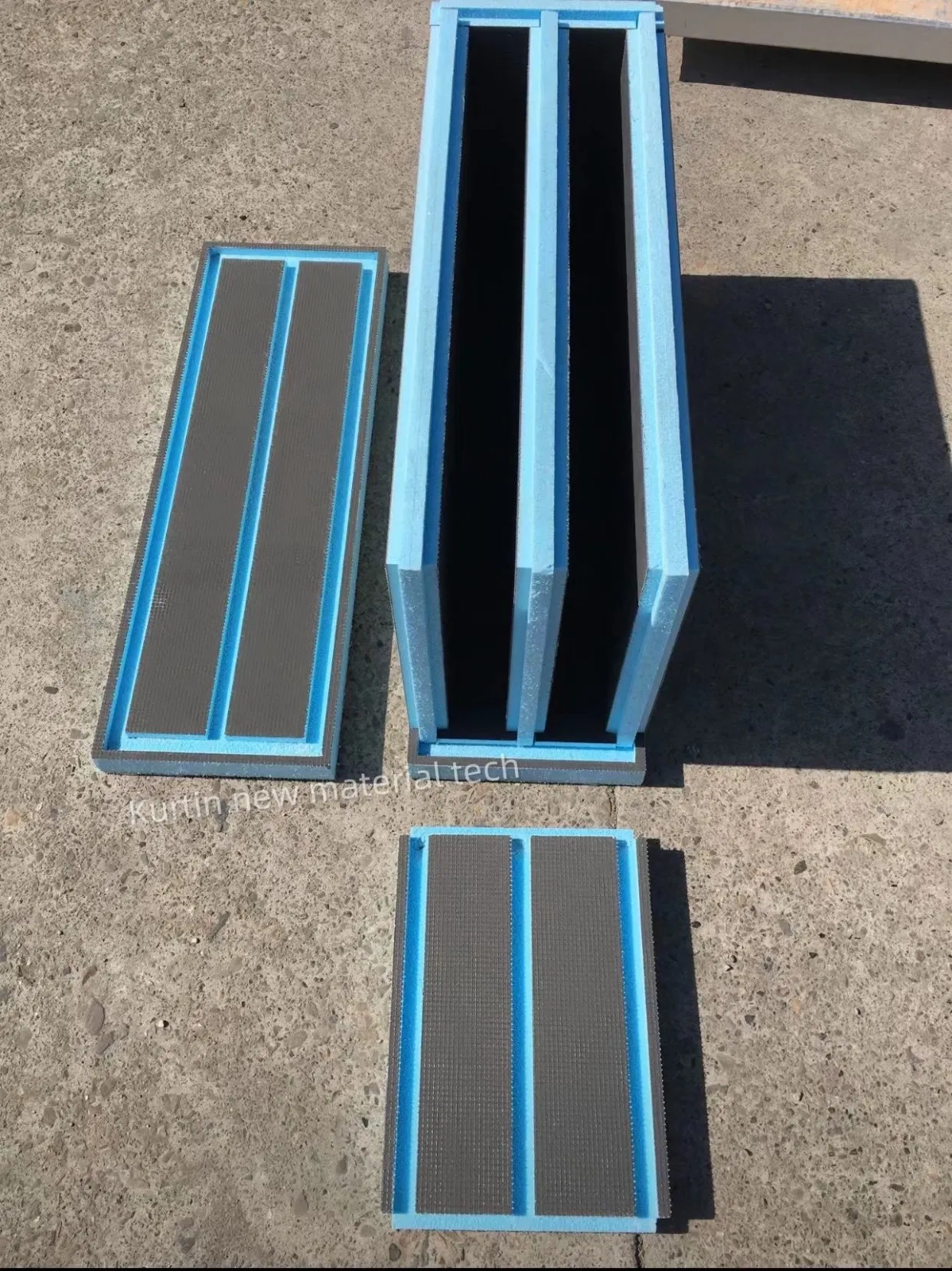 XPS Tile Backer XPS Board XPS Tile Thermal Insulation XPS Waterproof Wet Wall XPS Foam Shower Panels for Bathroom Walls