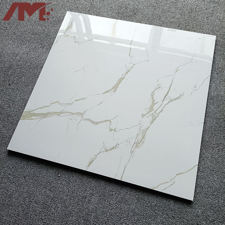 Chinese White Marble 600X600 Polished Marble Porcelain Tile