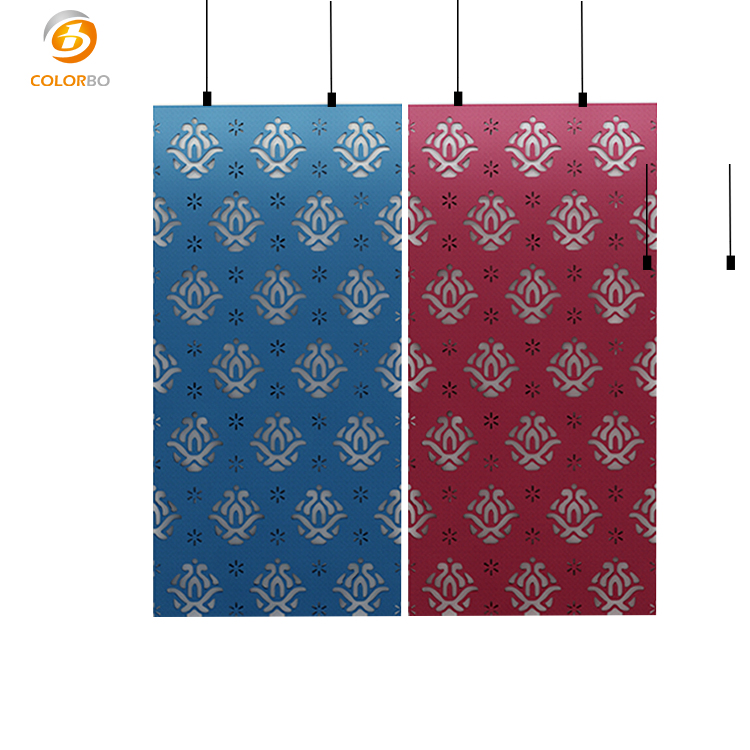 OEM B1 2400*600 mm Customized PET Panel Space Partition Office Furniture Screen