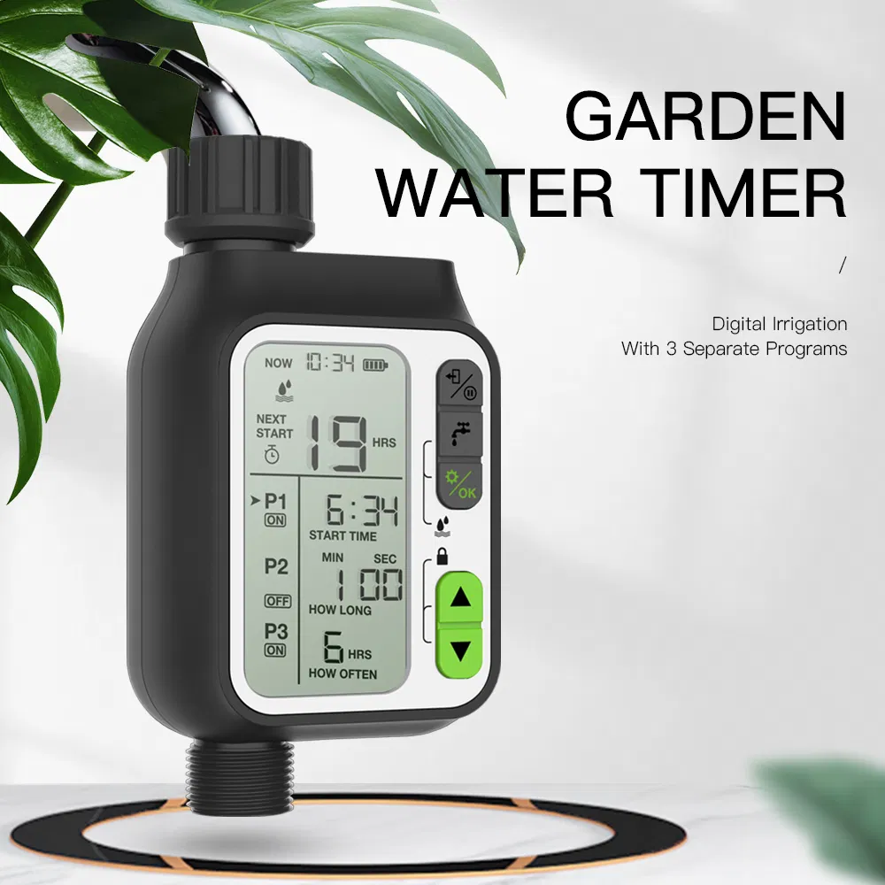 Rain Sensor Irrigation Automatic Watering Timer for Garden Farm Outdoor Use Hct-355