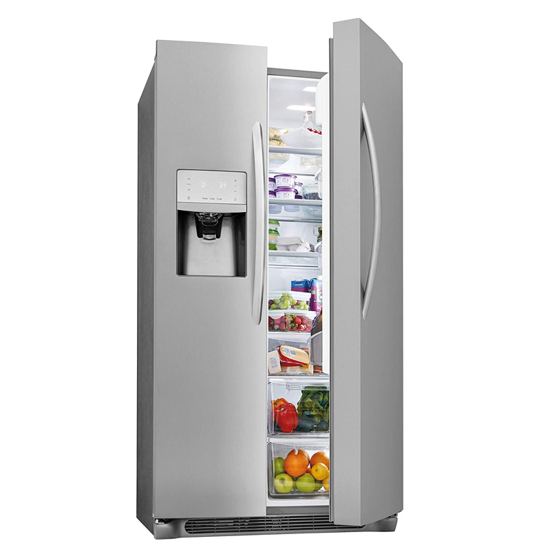 570L Moden Design LED Display Double Door Refrigerator Fridge