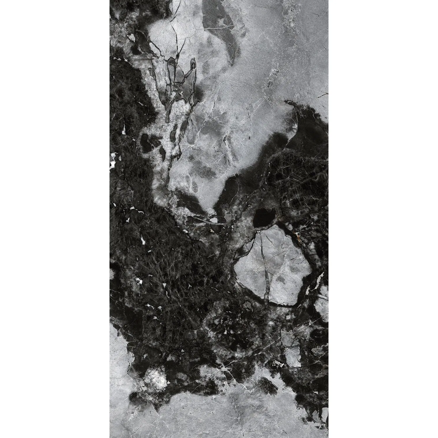 Плитка мраморная глянцевая для пола и стен 600x1200 мм