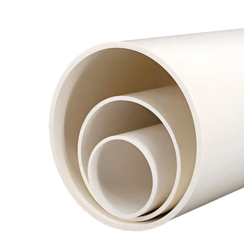 Drain Pipe ASTM PVC Plastic Pipe PVC/PE/HDPE/PPR/ Water Pipe Flexible Pipe UPVC Tube for Wastewater and Irrigation System UPVC Water Pipe