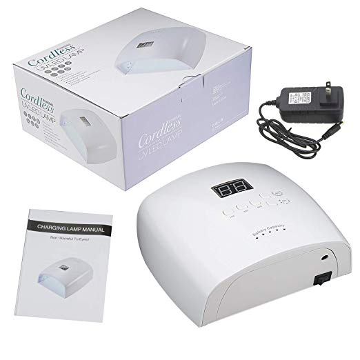 OEM/ODM Smart Sensor 48W Cordless Rechargeable Nail Lamp 2021