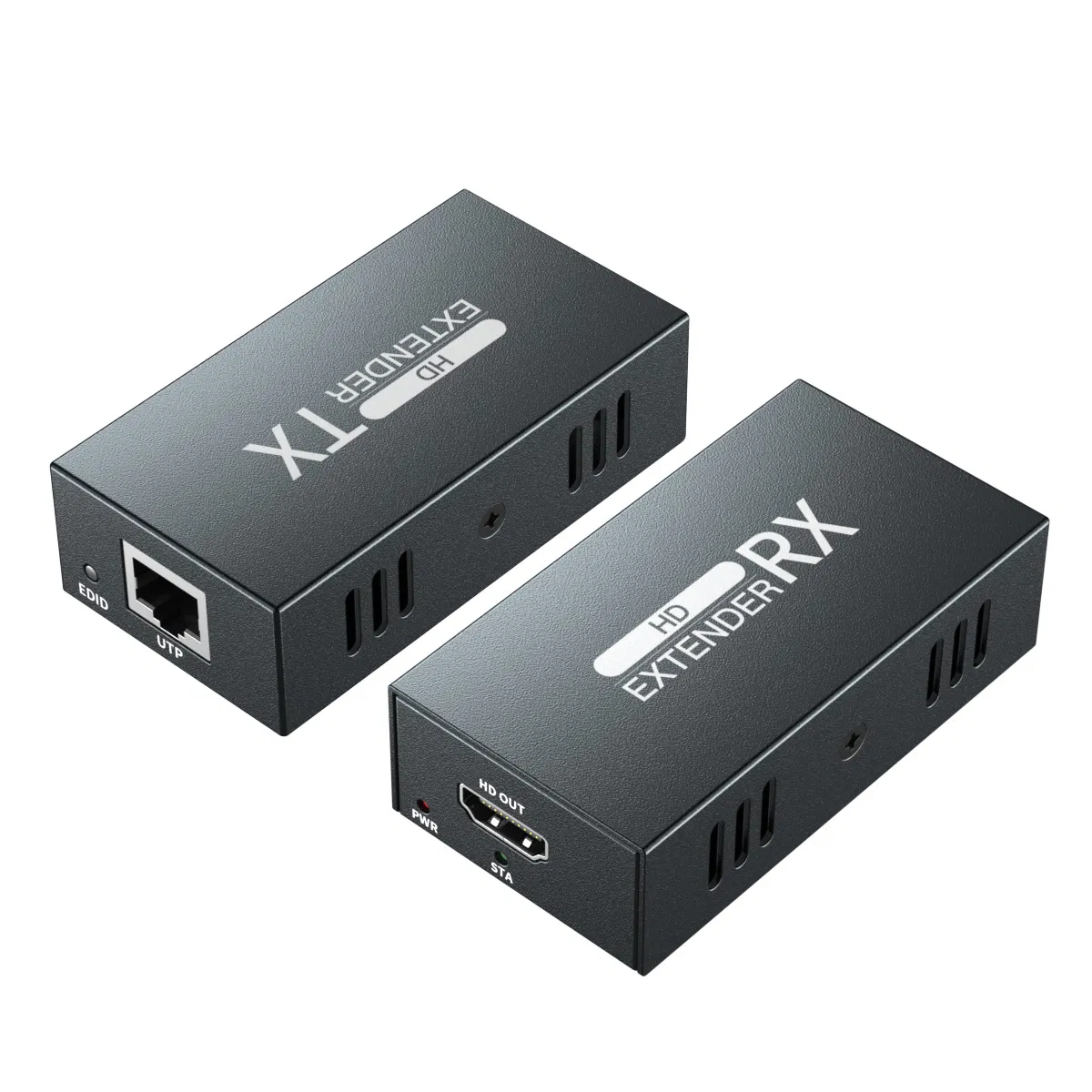 Zero Delay 1080P 50m USB CAT6 Kvm Etehrnet Extender with Loop