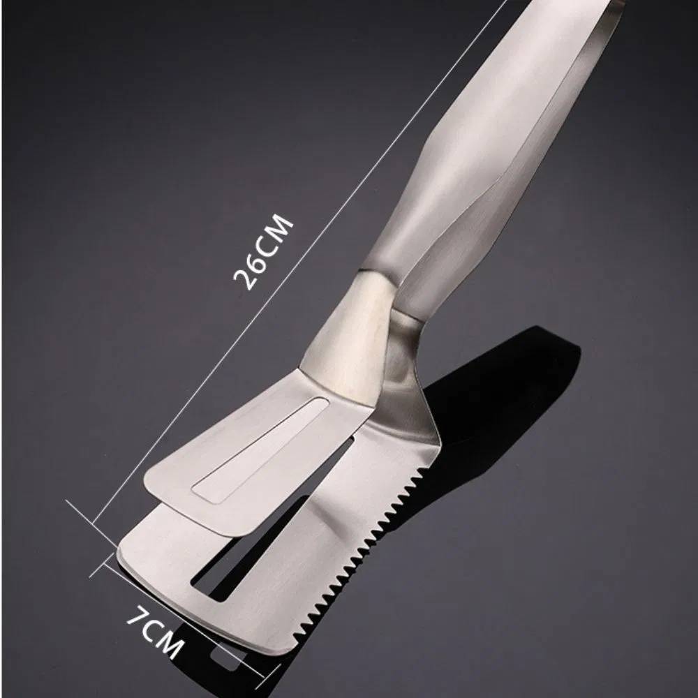 Multipurpose Steak Clamp Fish Gripper Stainless Steel BBQ Clip Esg15698