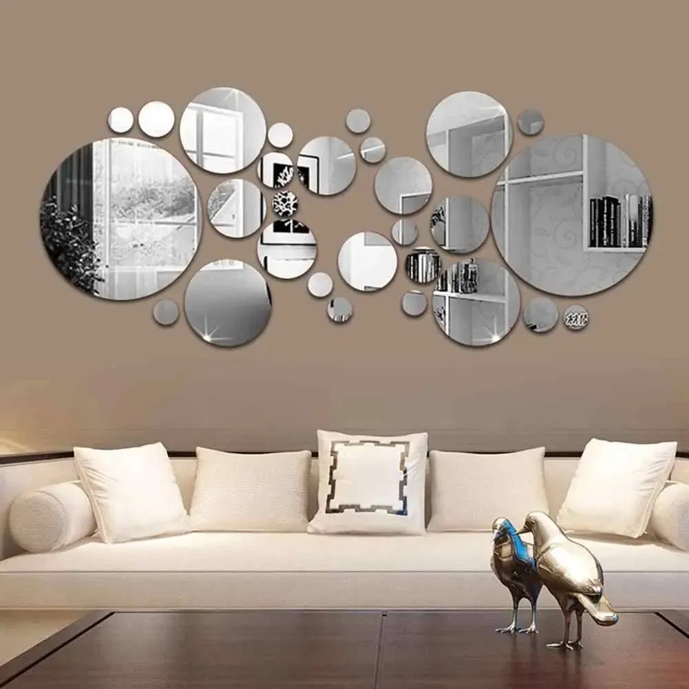 Customizable Acrylic Mirrors for Stylish Home Decor Ideas