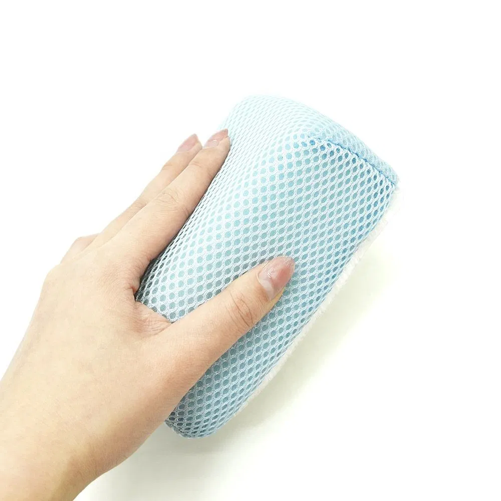 Shineopen All New Microfiber Interior Car Scrubbing Pad Multi-Purpose Detailing Brush and Clothes Duster Sponge Cleaning Wash Paint Tool