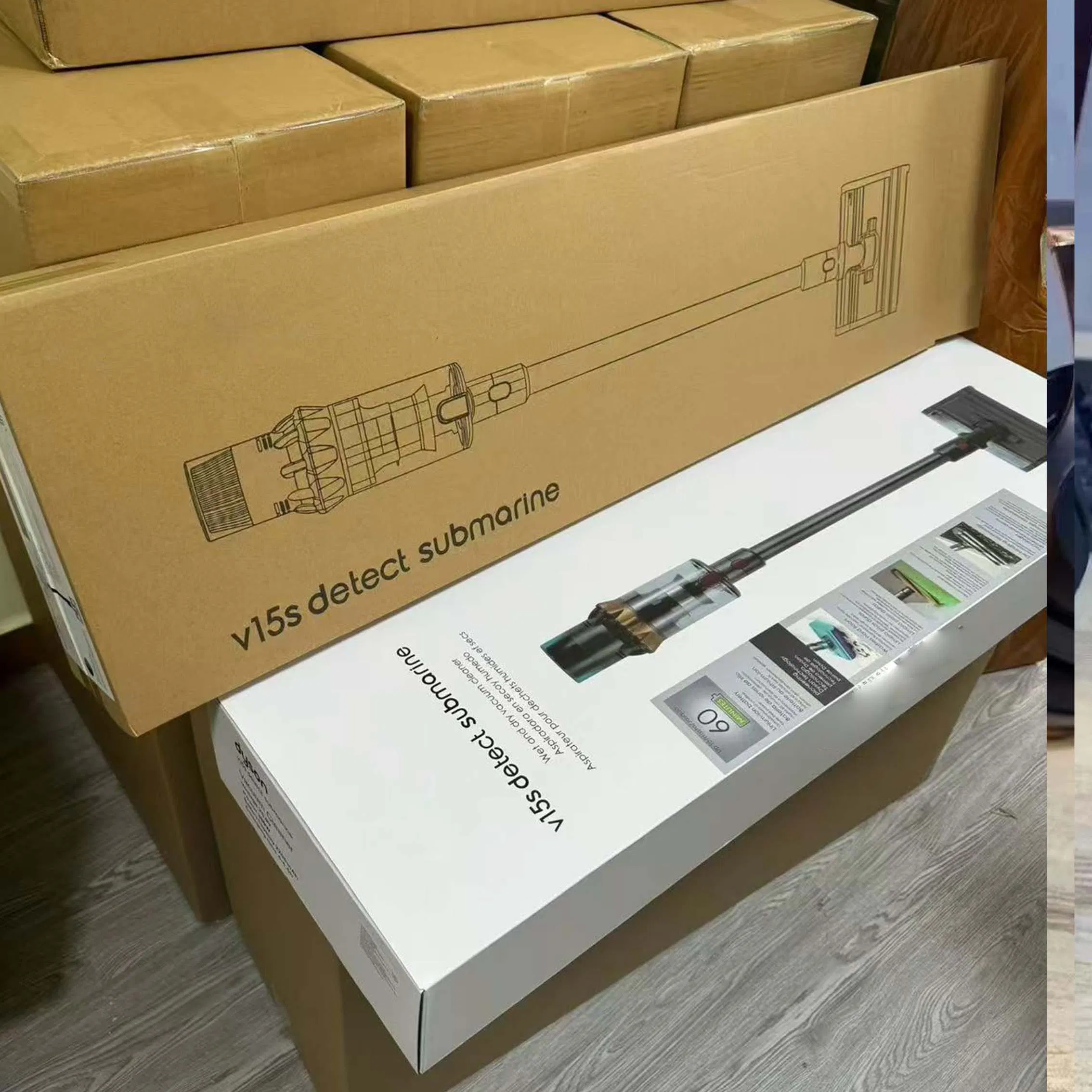 Home Appliance V15 V15s Wireless Handheld Cordless Stick Vacuum Cleaner Detect Absolute Fluffy