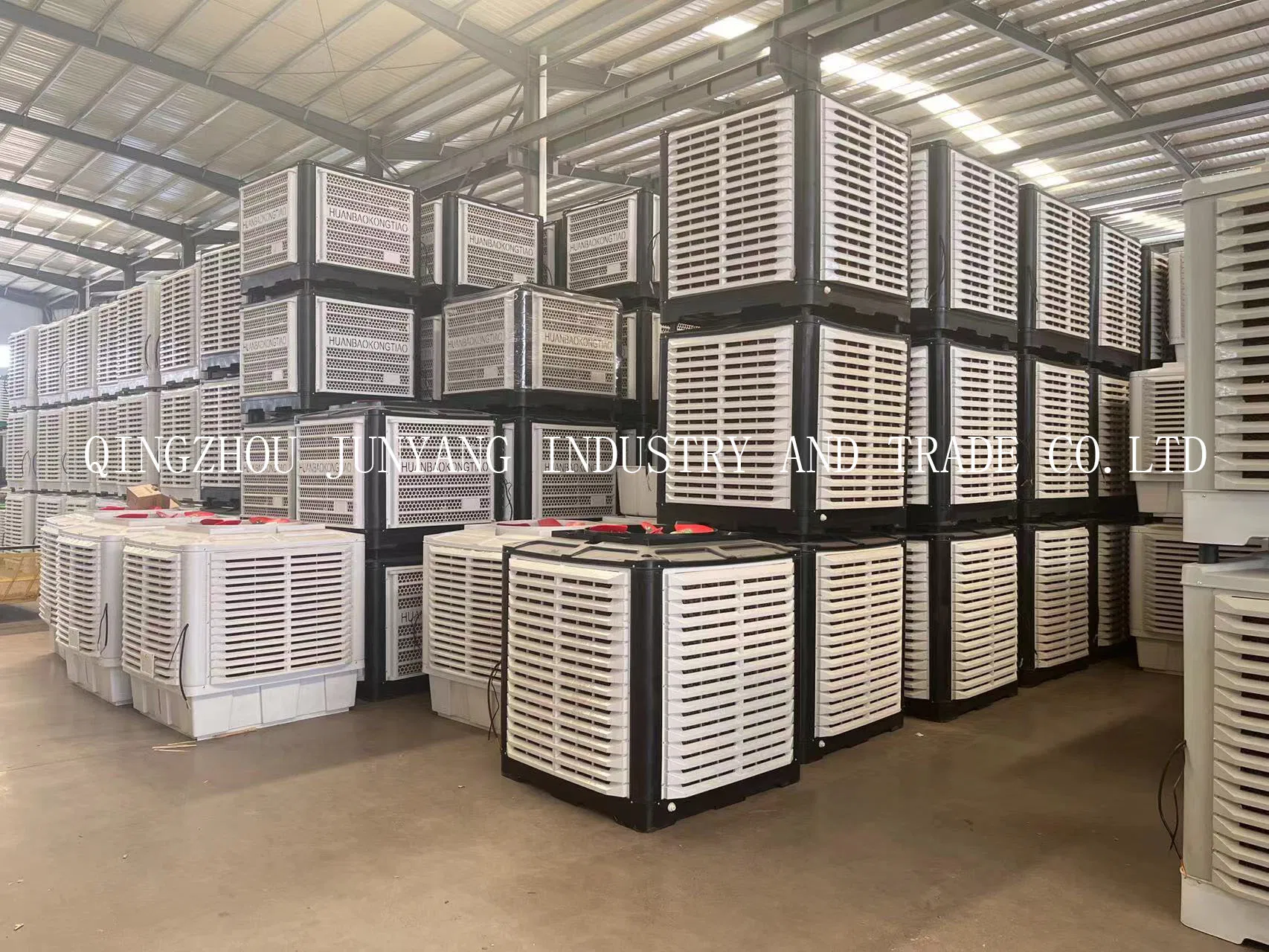 Factory Breeding Greenhouse Water-Cooled Fan Environmental Protection Water Cooling Air Conditioning