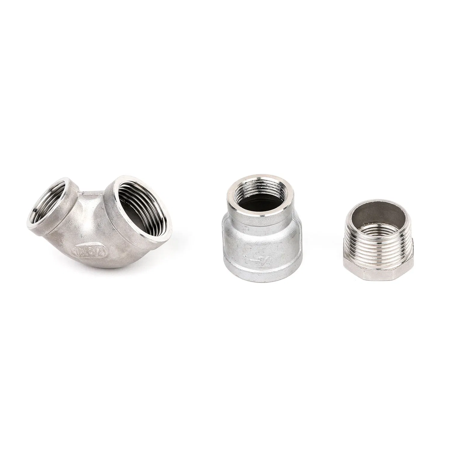 Factory Price Tainless Steel 201/ 304 /316 Pipe Fittings Hex Threaded Bushing
