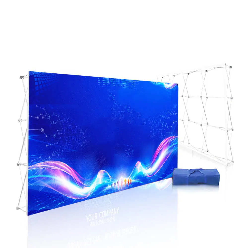 Outdoor Exhibition Foldable Activity Sign-in Wall Display Rack