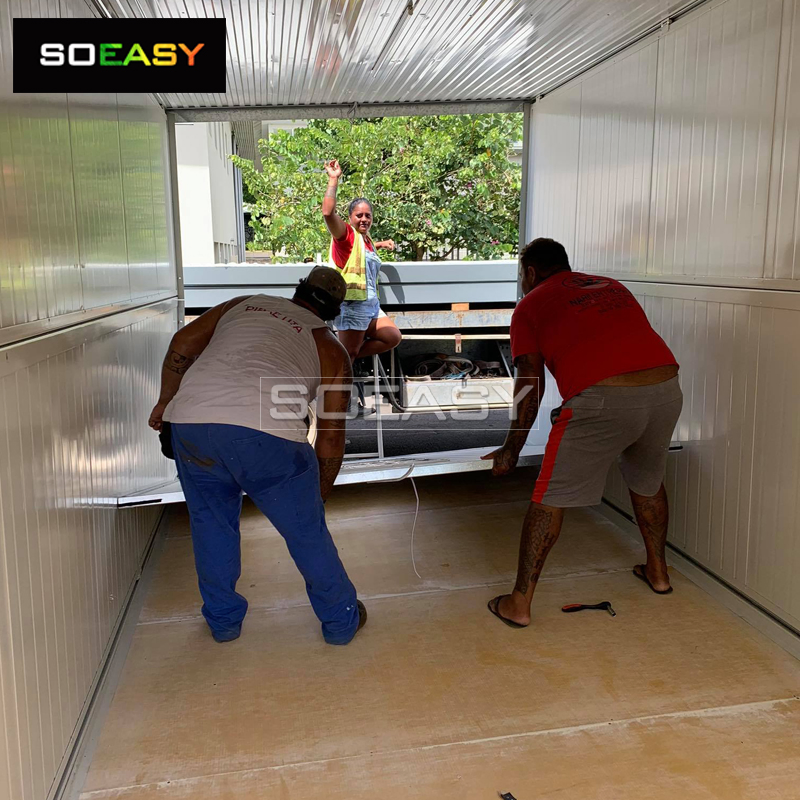 Hot Sale Fast Install Modular Prefab Movable Folding Container House on Sale