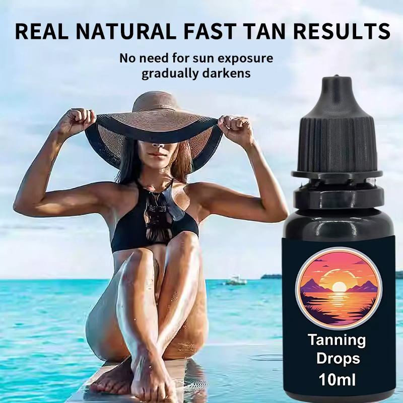 Professional Tanning Oral Drops to Enhance Your Natural Skin Glow