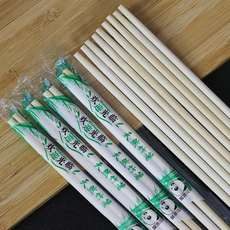 Chinese Factory Hot Sale Bamboo Chopsticks Wholesale Custom Chopstick for Food