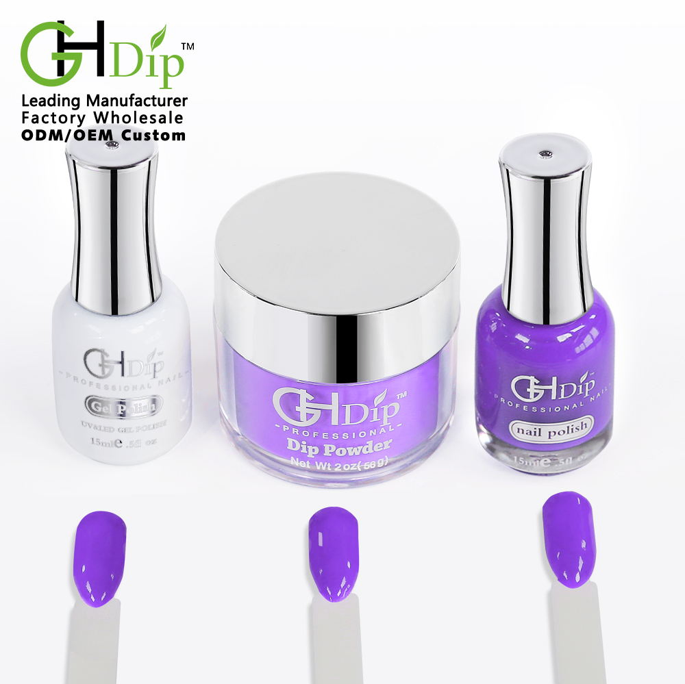 Wholesale Colorful Acrylic Nails Dipping Powder for Nail Art Acrylic Powder