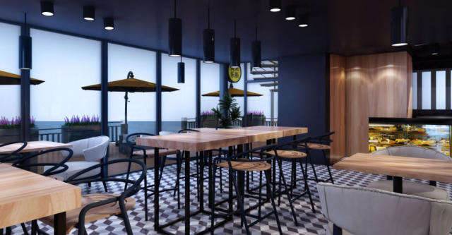 Modify Office Homes Design Shipping Container Coffee Shop for OEM 20FT 40FT