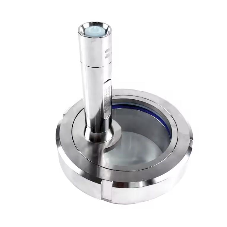 Sanitary Stainless Steel Sight Glass with Light