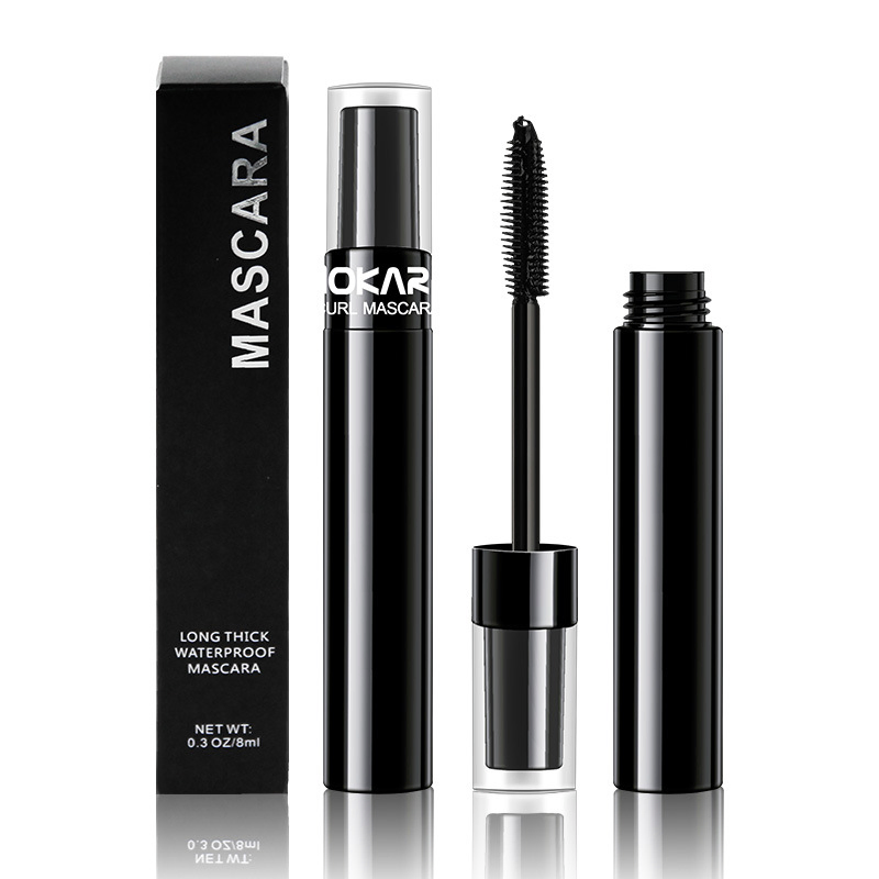 Custom Makeup Luxurious Volume and Length Waterproof Black Mascara