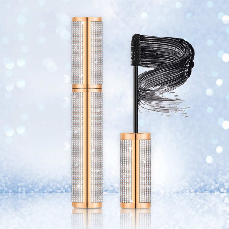 OEM Diamond Encrusted Star 4D Mascara Long Curl Waterproof Eye Makeup