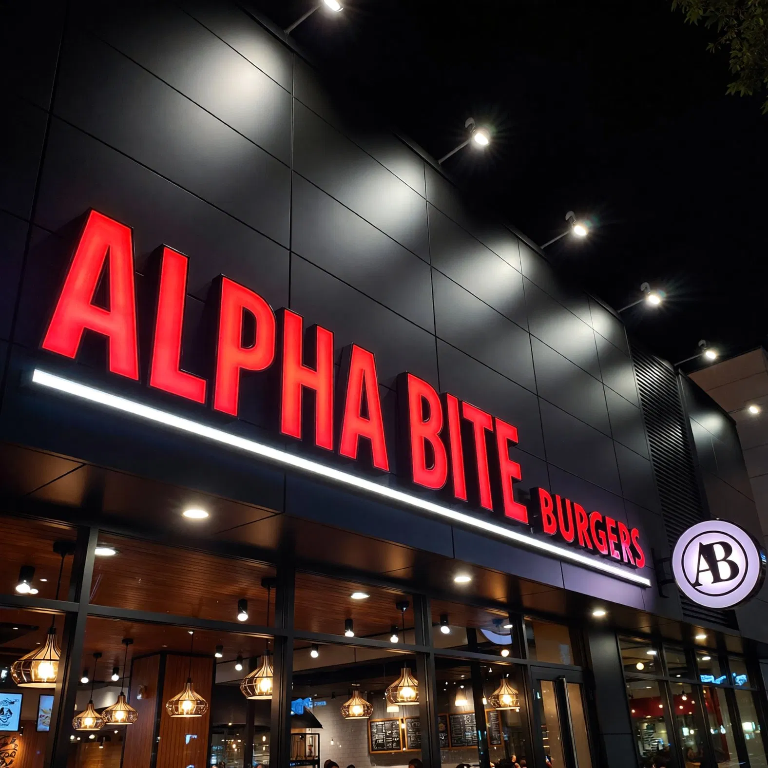 Professional Supplier Multiple Colors Available Long Battery Life Illuminated Advertising Signs for Shopping Mall Signage