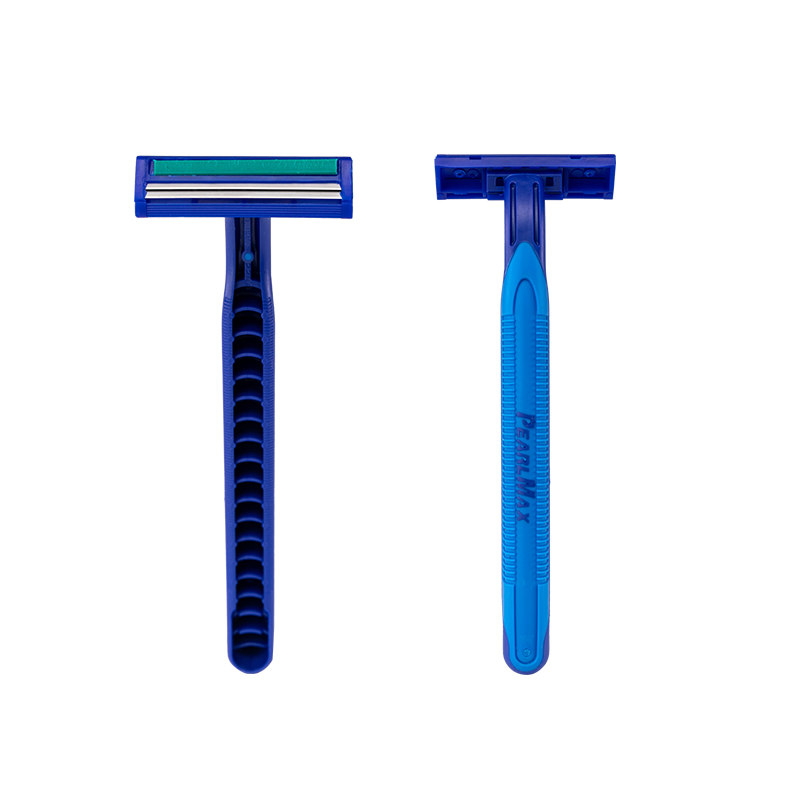 Pearl Max Wholesale High Quality Stainless Steel Twin Blade Disposable Shaving Razor for Man