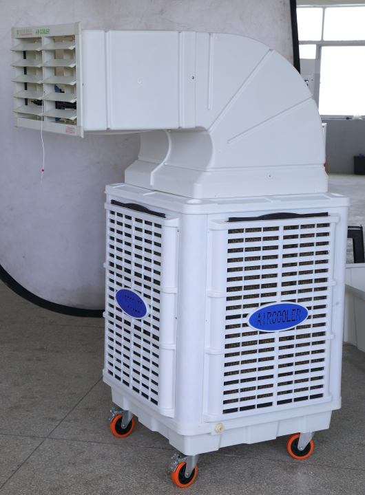 Portable Industrial Evaporative Air Cooler New Condition Hotels Water Cooling Air Cool Chiller Factory Air Conditioner
