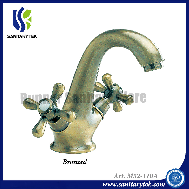 Double Handle Bathroom Bidet Faucet Mixer Tap