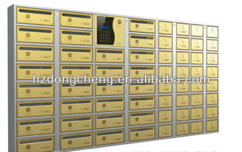 Secure and Durable Outdoor Mailbox Locker System for Communities