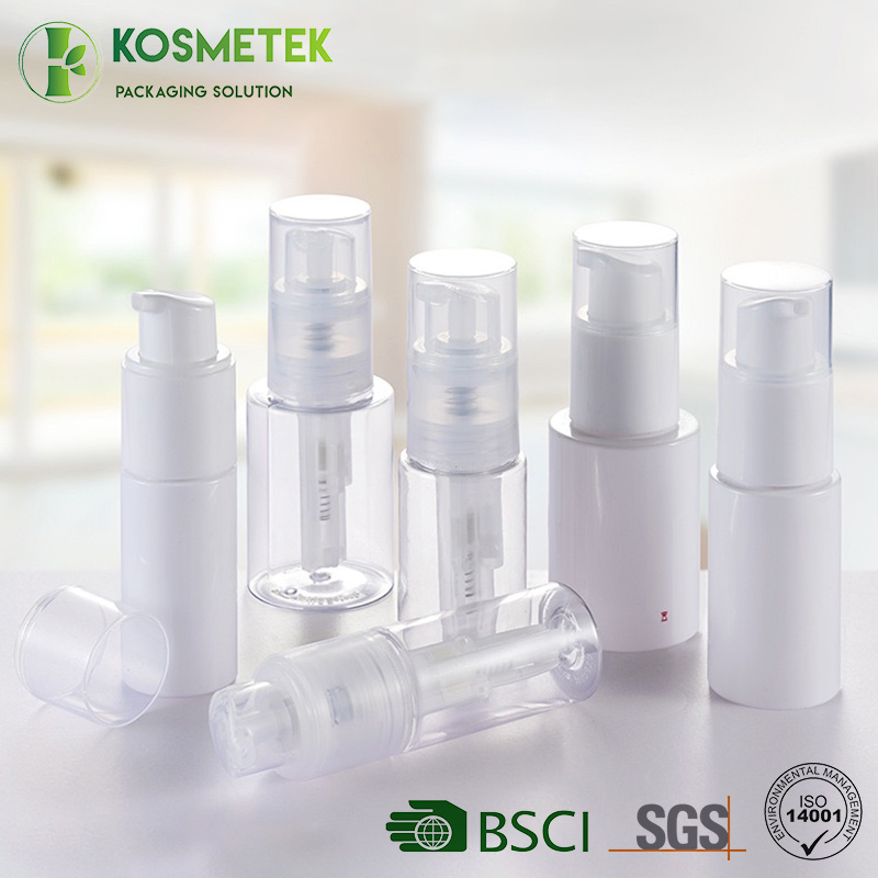 60ml/80ml/120ml Custom Pet Plastic Empty Powder Pump Spray Bottle