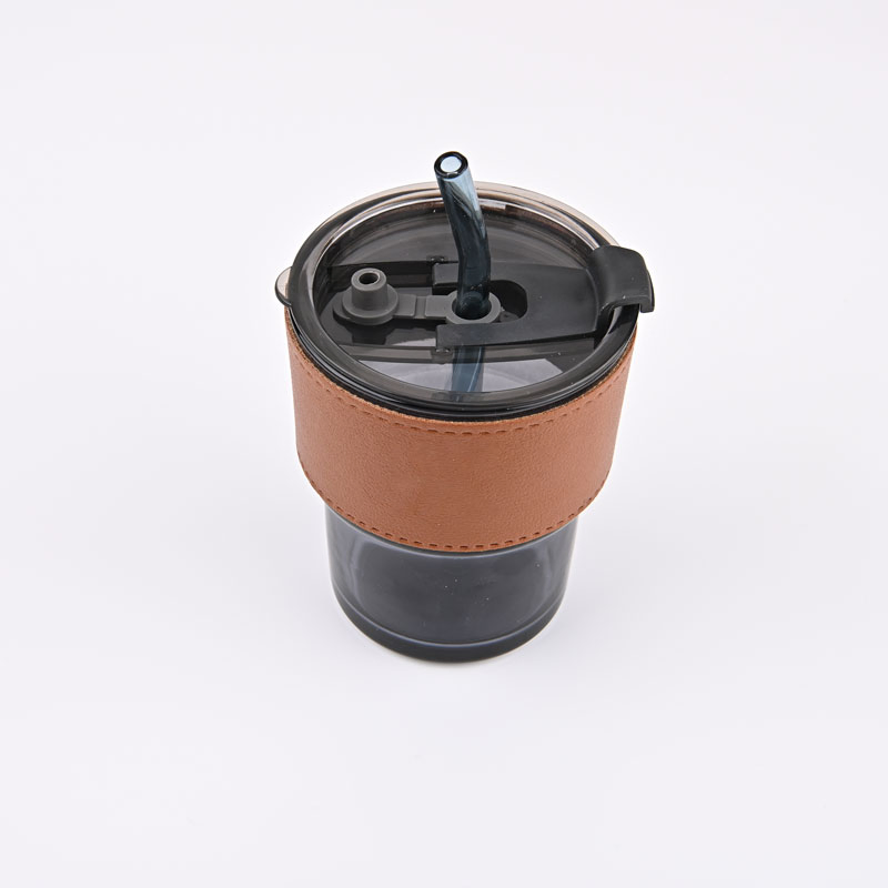 Термокружка для кофе с соломинкой и чехлом