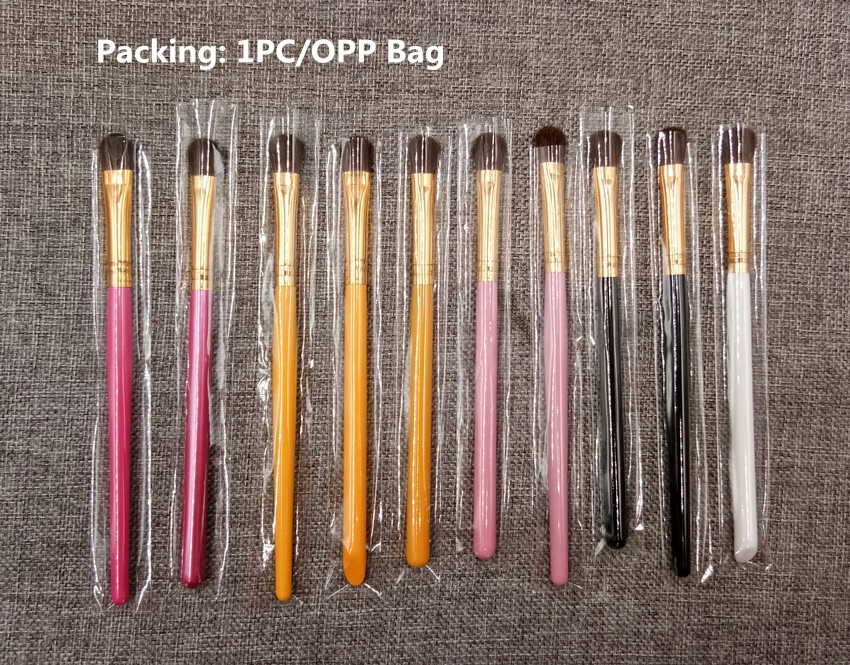 Hair Wood Handle Eye Makeup Professional Tool Eye Shadow Brush