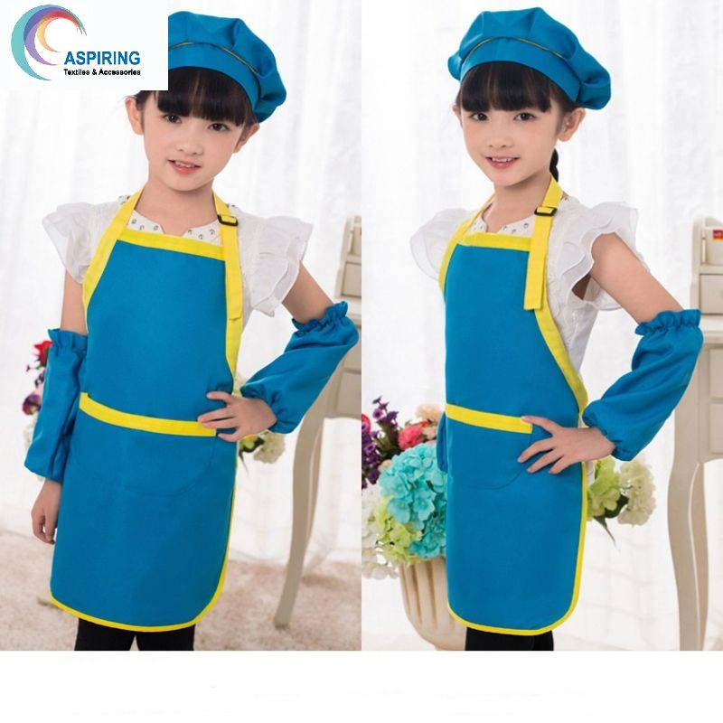 Kids Aprons and Chef Hats, Kids Cooking Apron Set