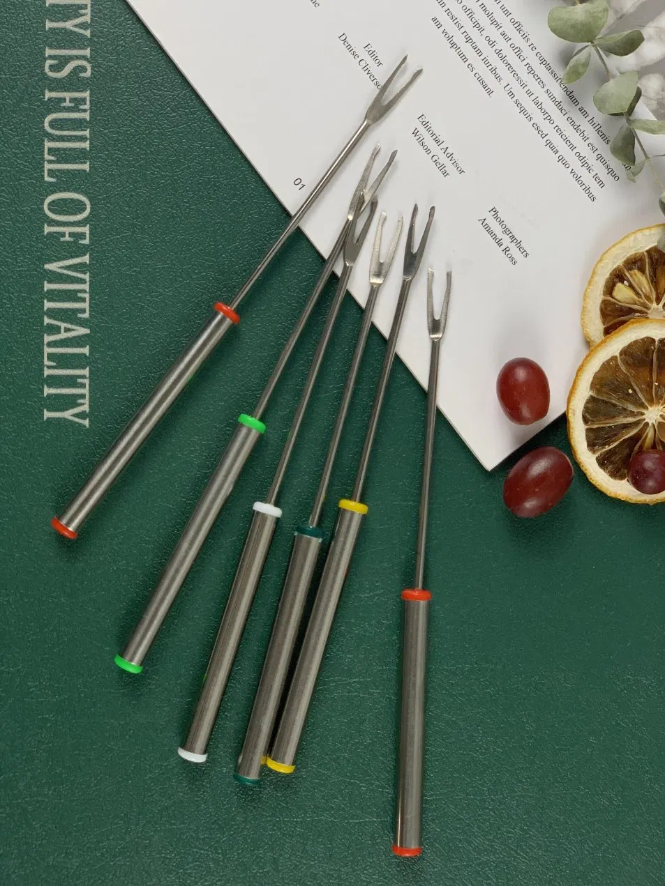 High - Quality 304 Stainless Steel Fruit Forks