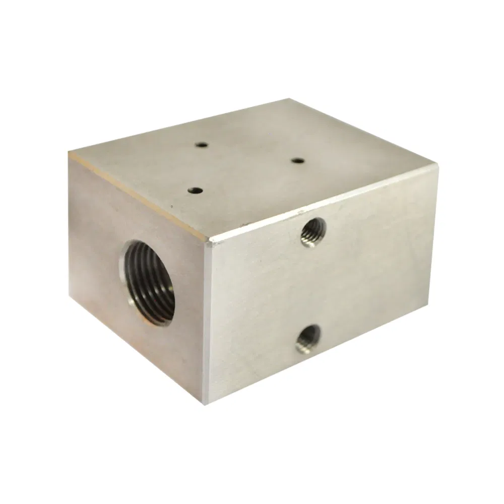 CNC Water Jet Cutting Machine Spare Parts 60 Ksi 1/4" Pipe Fitting Cross Yh a-0777-1