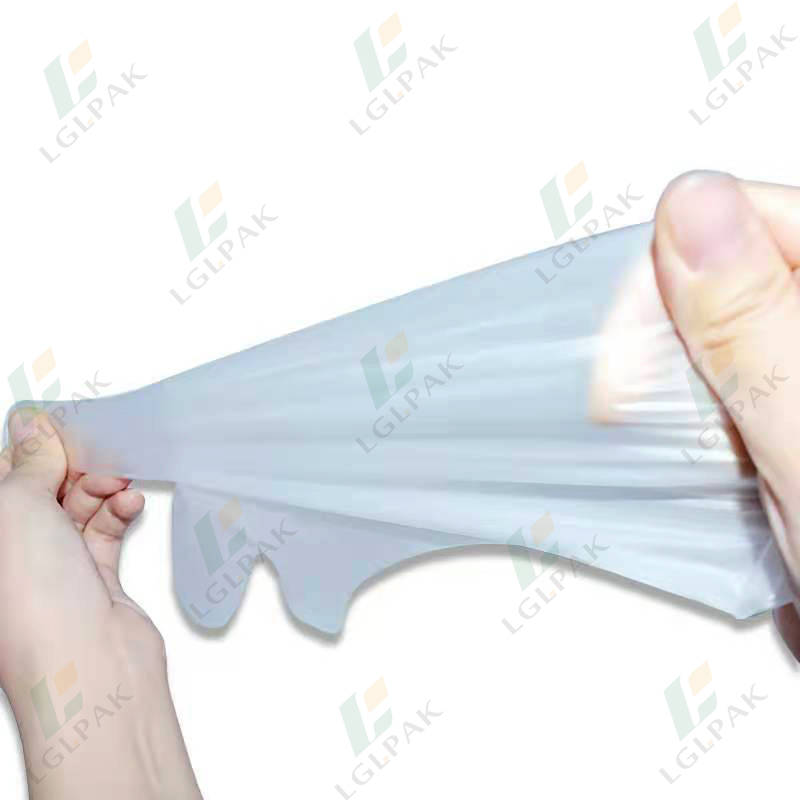 Stretchable Plastic TPE Food Service Gloves (200 PCS) (Clear) & Powder-Free, Latex-Free