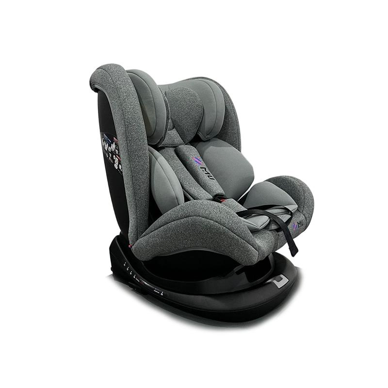Isofix Head Support 360 Degree Rotation Portable Baby Car Seat for 0-12years