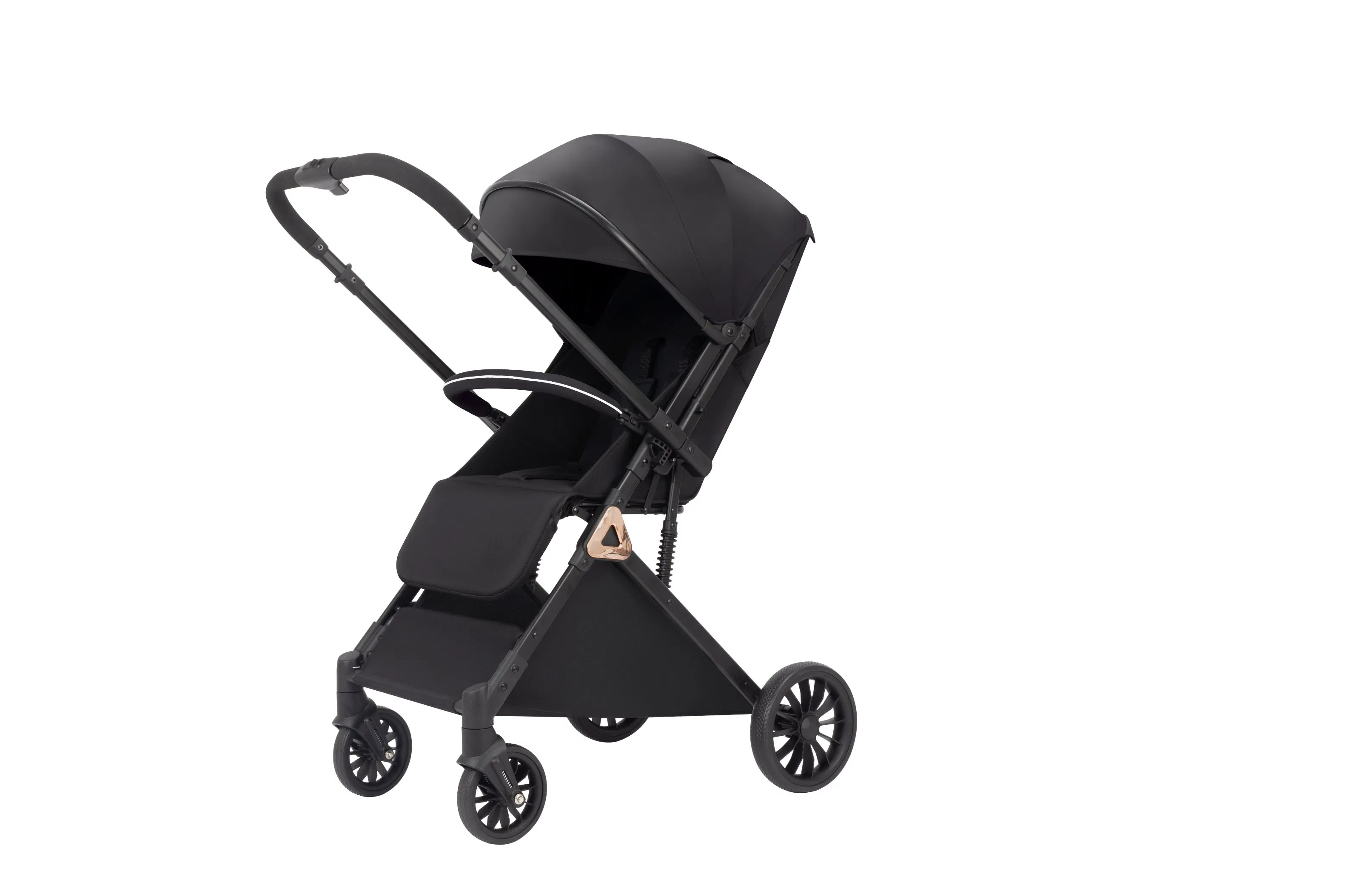 One-Key Folding Baby Carriage Can Be Folded, Can Sit or Lie Down