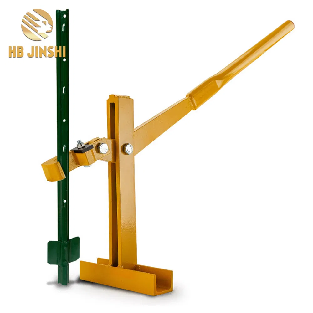 Hebei Jinshi Manufacture Q235 Steel Manual Post Lifter