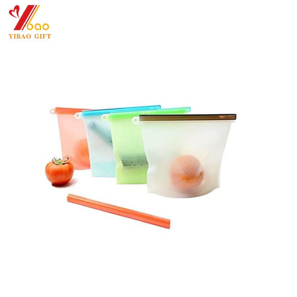 Silicone Kitchenware Household FDA Food Storage Bag Custom Reusable