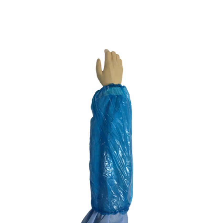 Disposable Waterproof Plastic Oversleeves PE/CPE Protective Arm Sleeve Covers for Food Processing Medical Industrial Use