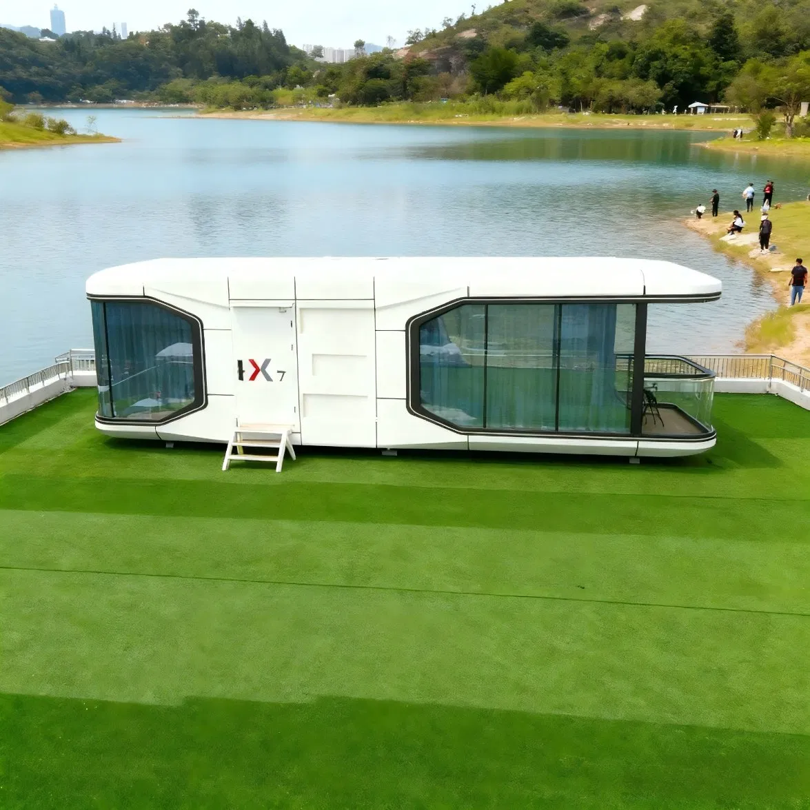 Prefabricated Luxury Villa Prefab Capsule Vessel House Space Container Portable House