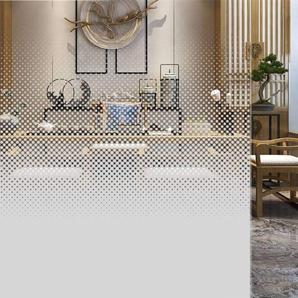 Top Quality UV Printed Gradient Film for Decoration Glass