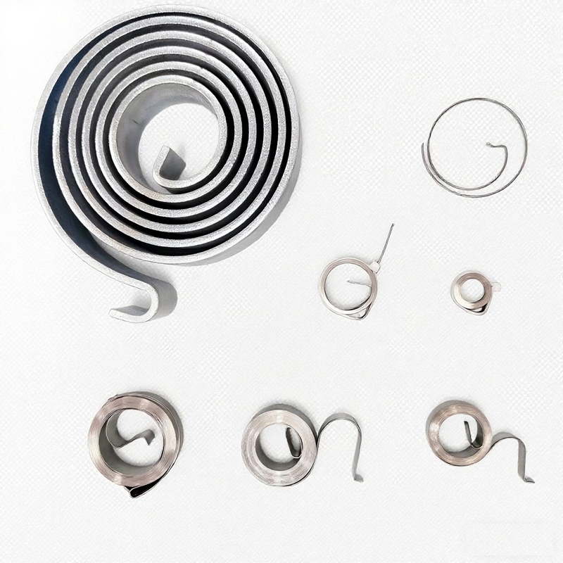 Hardware Constant Torque Spiral Flat Coil Starter Spring Metal Steel Retractable Constant Force Flat Spring