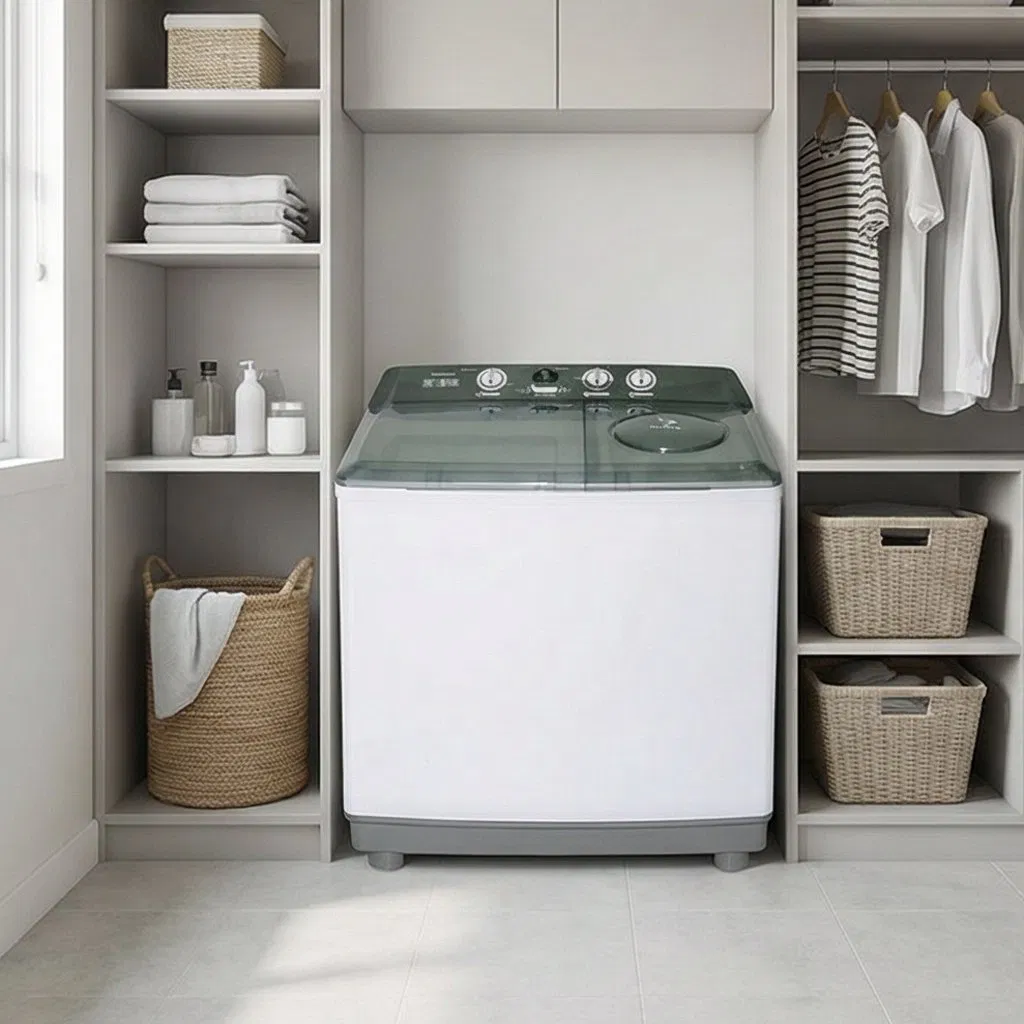 High Quality 15kg Twin Tub Washer Semi Automatic Washing Machine